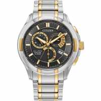 Citizen Eco-Drive Classic Strap Stainless Steel Watch Две цвета Часовници