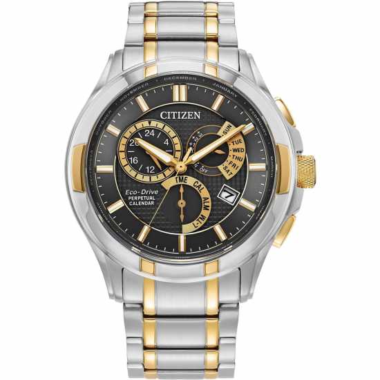 Citizen Eco-Drive Classic Strap Stainless Steel Watch Две цвета Часовници