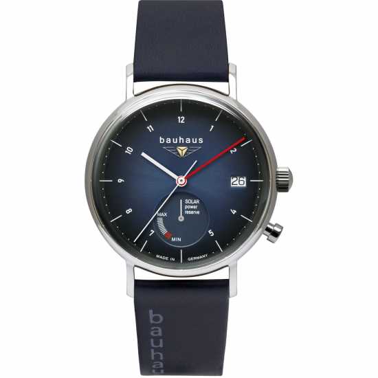 Bauhaus Steel Classic Analogue Solar Watch  Часовници