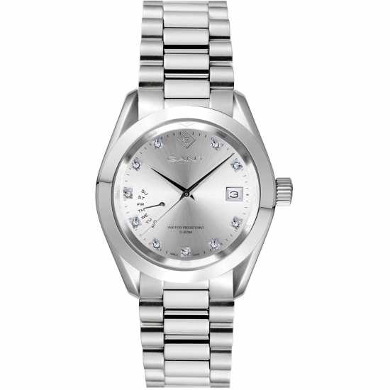 Gant Castine Silver-Metal Watch Stainless Steel Watch  Бижутерия