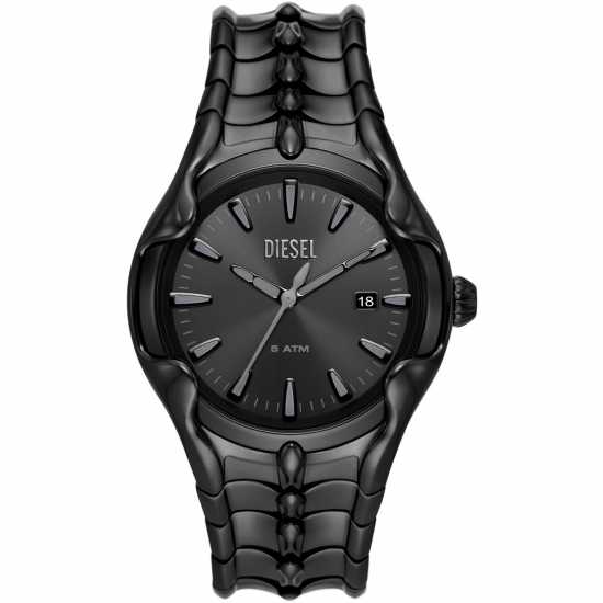 Diesel Stainless Steel Fashion Analogue Quartz Watch  Бижутерия