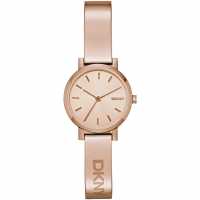 Dkny Plated Stainless Steel Fashion Analogue Quartz Watch
