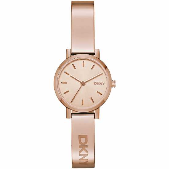 Dkny Plated Stainless Steel Fashion Analogue Quartz Watch  Бижутерия