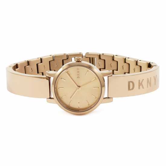 Dkny Plated Stainless Steel Fashion Analogue Quartz Watch  Бижутерия