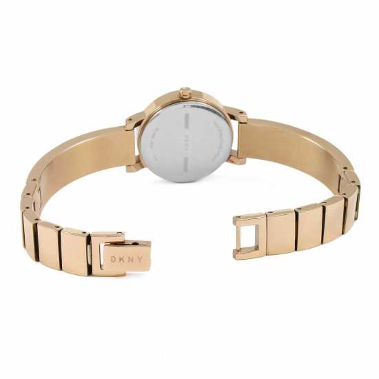 Dkny Plated Stainless Steel Fashion Analogue Quartz Watch  Бижутерия