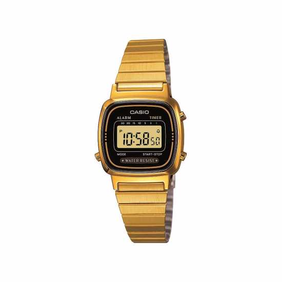 Casio Gold Plated Stainless Steel Classic Watch  Часовници