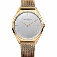 Bering Slim Stainless Steel Classic Analogue Quartz Watch  Часовници