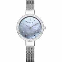 Bering Steel Classic Analogue Quartz Watch  Часовници