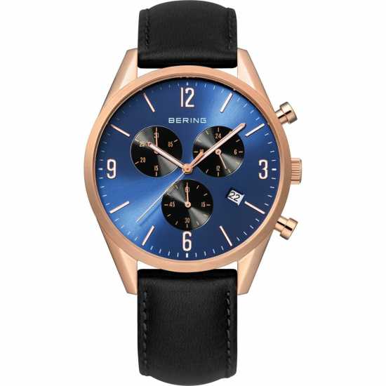 Bering Steel Classic Analogue Quartz Watch  Часовници