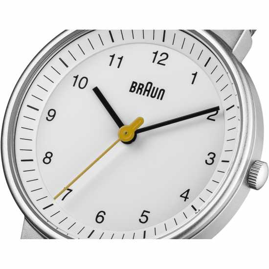 Braun Steel Classic Analogue Quartz Watch  Бижутерия