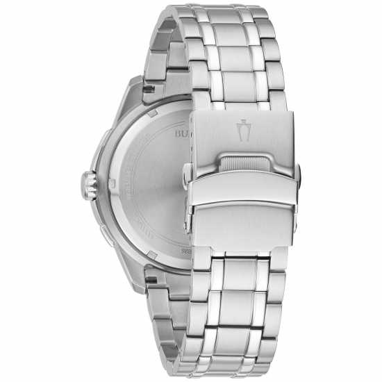 Bulova Sport Stainless Steel Classic Analogue Quartz Watch  Часовници