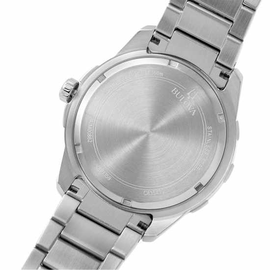 Bulova Sport Stainless Steel Classic Analogue Quartz Watch  Часовници