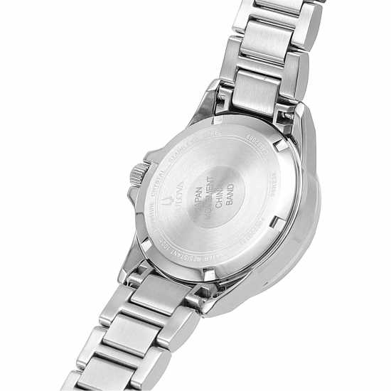 Bulova Star Stainless Steel Classic Analogue Quartz Watch  Часовници