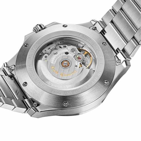 Emile Chouriet Cliff Stainless Steel Luxury Watch Сребърно Часовници