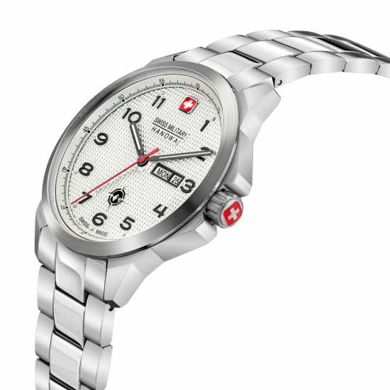 Swiss Military Hanowa Stainless Steel Sports Analogue Watch  Часовници