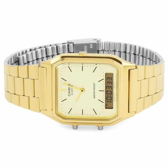 Casio Gold Plated Stainless Steel Watch  Часовници