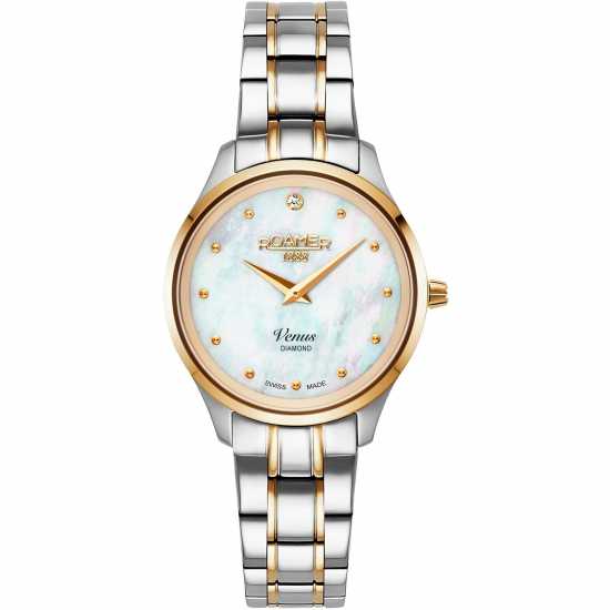 Roamer Diamond Stainless Steel Luxury Analogue Watch  Часовници