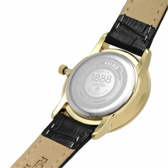 Roamer Ladies Stainless Steel Luxury Analogue Watch Две-Три Злато Часовници