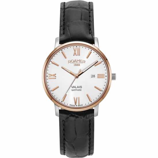 Roamer Ladies Stainless Steel Luxury Analogue Watch Дв-Тн Рс Часовници