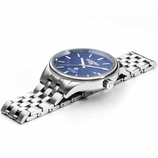 Roamer Blue Dial Steel Bracelet Luxury Watch  Часовници