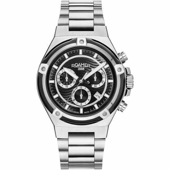 Roamer Chronograph Stainless Steel Watch  Часовници