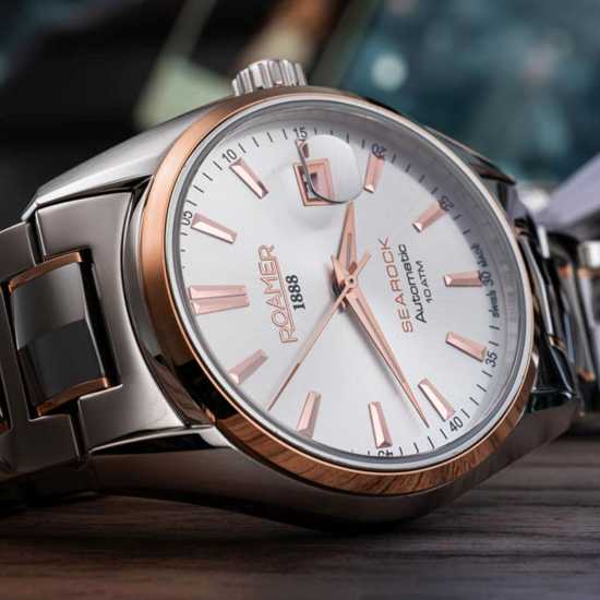 Roamer Stainless Steel Luxury Analogue Watch  Часовници