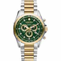 Roamer Mkiii Chronograph Stainless Steel Watch Две-Три Злато Часовници