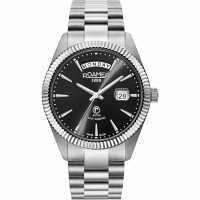 Roamer Day Date Stainless Steel Luxury Watch