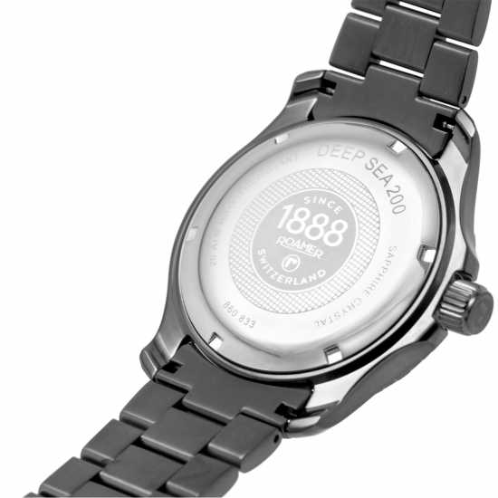 Roamer Sea 200 Stainless Steel Luxury Analogue Watch Сиво Часовници