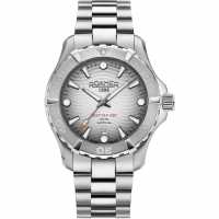 Roamer Sea 200 Stainless Steel Luxury Analogue Watch Сребърно Часовници