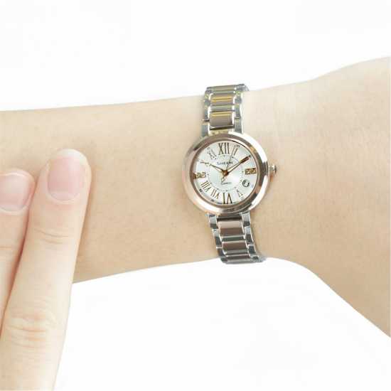 Casio Plated Stainless Steel Classic Quartz Watch  Часовници