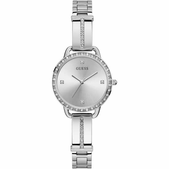 Guess Ladies Silver Watch  Бижутерия