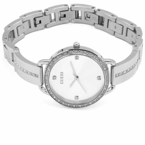 Guess Ladies Silver Watch  Бижутерия