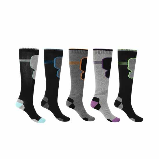 Nevica Junior Ski Sock 5Pk  Детски чорапи