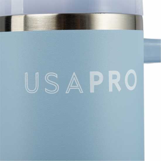 Usa Pro Stainless Steel Travel Cup Брунера Синьо Бутилки за вода