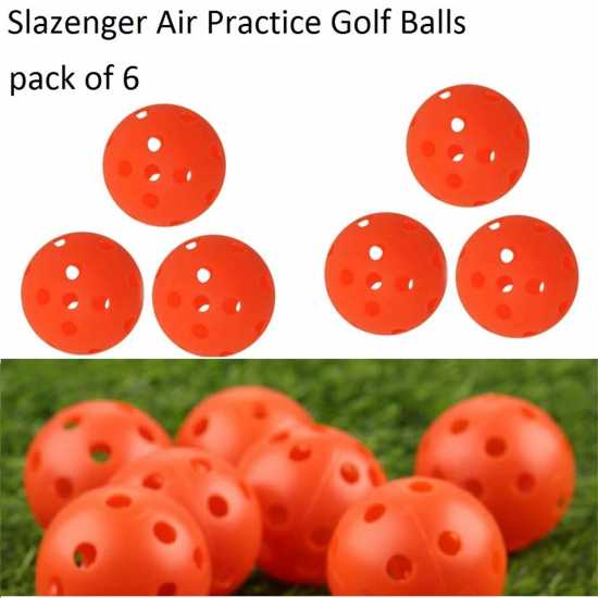 Slazenger Air Practice Golf Balls Оранжево Голф пълна разпродажба