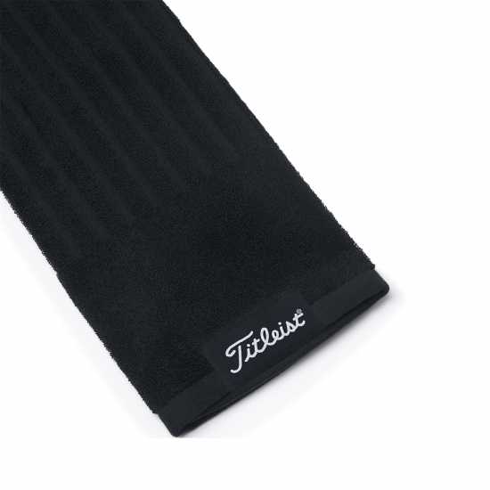 Titleist Tri Cart Towel Black Хавлиени кърпи