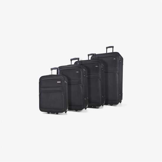 Rock Luggage Mallorca 4 Piece Black Luggage Set  Куфари и багаж