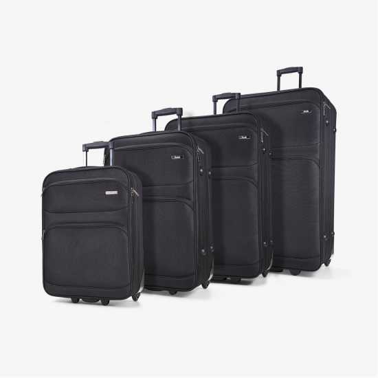 Rock Luggage Mallorca 4 Piece Black Luggage Set  Куфари и багаж