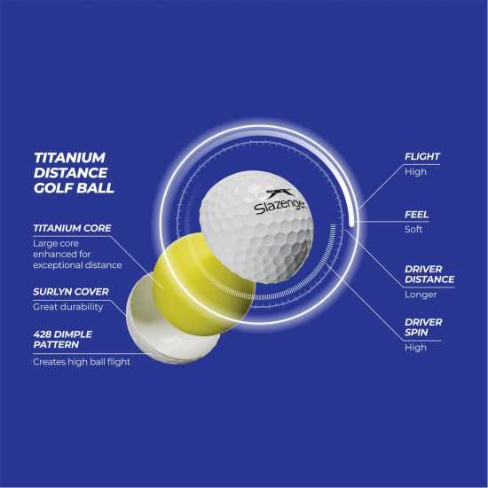 Slazenger V Series Distance 00  Голф топки