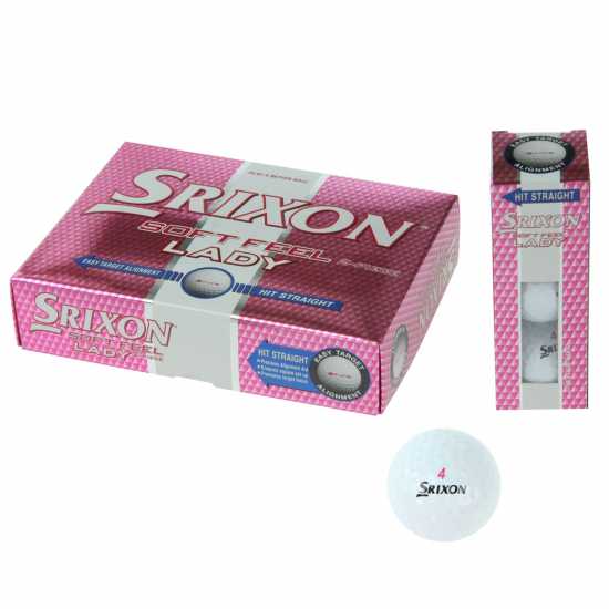 Srixon Soft Feel 12 Pack Ladies  Голф топки