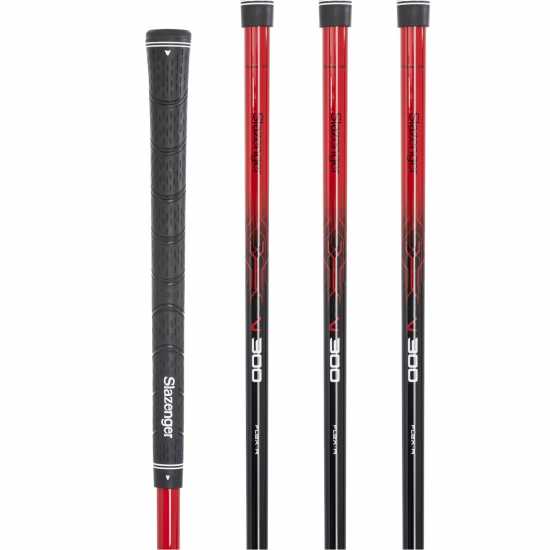 Slazenger Men's V300 Golf Package Set with Stand Bag (Full Graphite Shafts)  Комплекти голф стикове