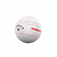 Callaway Supersoft Splatter Ball Червено Голф топки