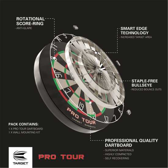 Target Darts Pro Tour Bristle Dartboard  Дъски за дартс