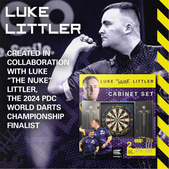 Target Darts Luke Littler Dartboard Cabinet Set  Дъски за дартс