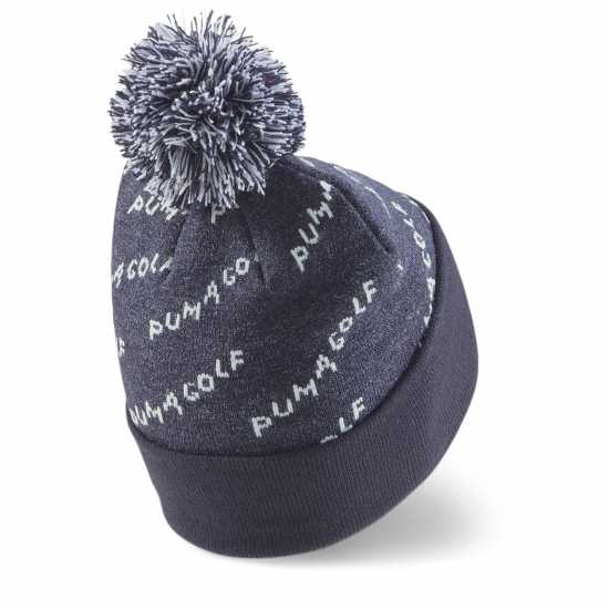 Puma Pom Pom Beanie Sn99 Морско синьо/Бяло Шапки с козирка