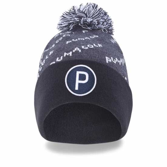 Puma Pom Pom Beanie Sn99 Морско синьо/Бяло Шапки с козирка