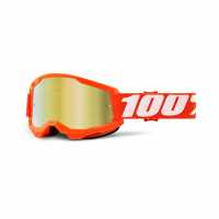 100 Percent Strata 2 Mirror Goggle Оранжево/Злато Колоездачни аксесоари