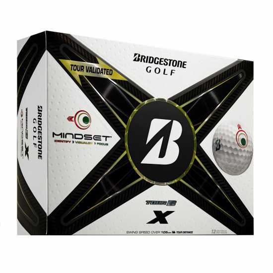 Bridgestone Tour B Sn00 X Менталитет Голф топки