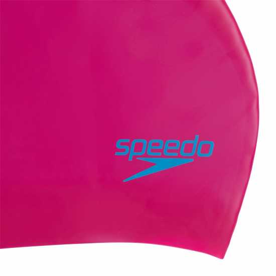 Speedo Junior Hair Cap Розово/Синьо Детски бански и бикини